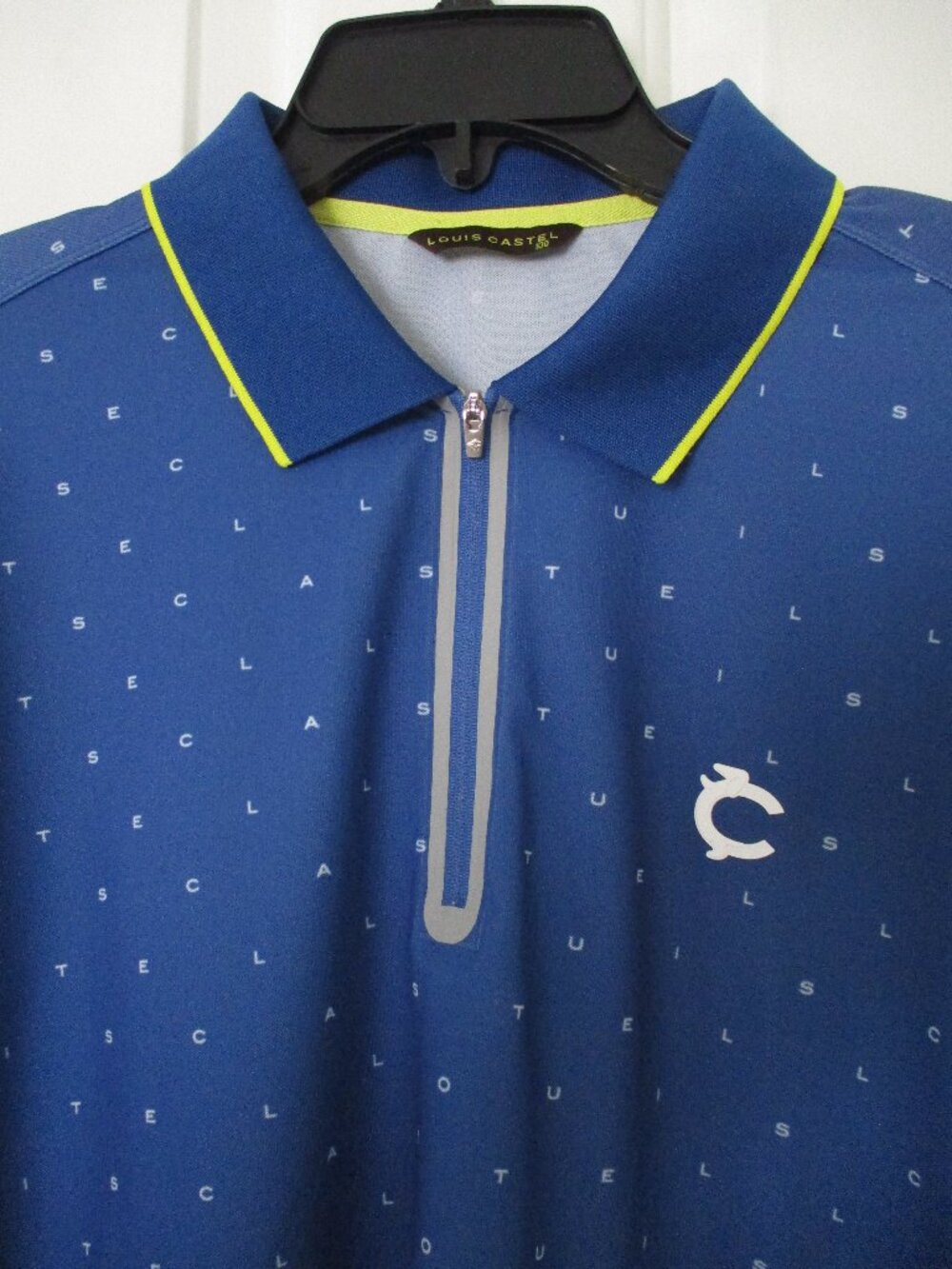 Louis Castel Womens S/S Golf Polo Shirt NWOT - Size 100 or Medium